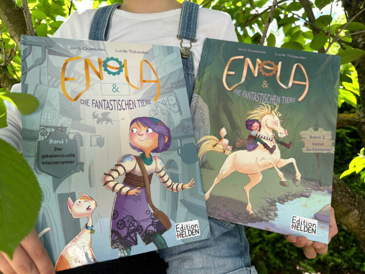 Enola & die fantastischen Tiere Edition Helden