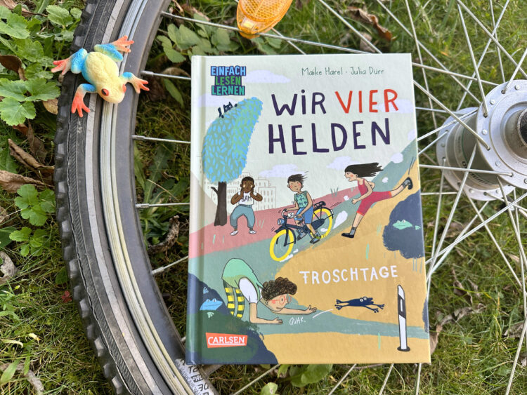 Einfach Lesen lernen: Wir vier Helden - Froschtage